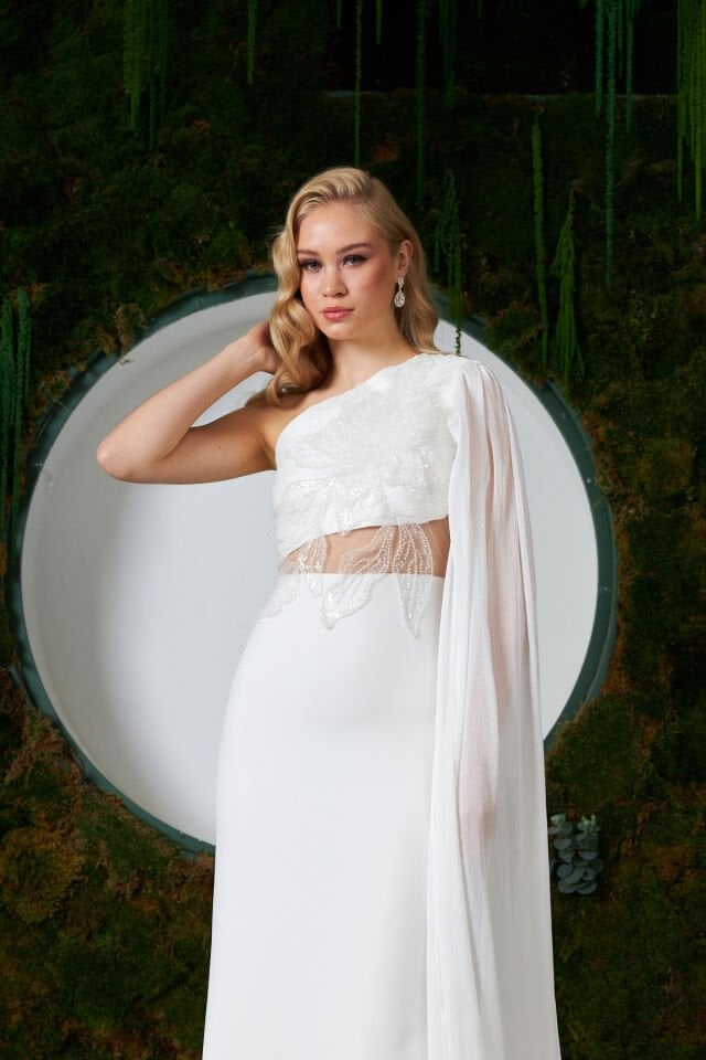 Rosalie Dress Beyaz