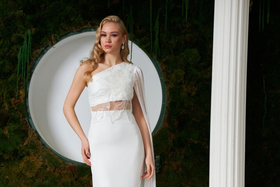 Rosalie Dress Beyaz