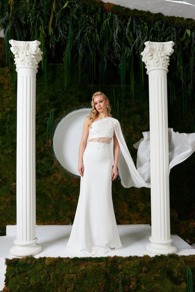 Rosalie Dress Beyaz