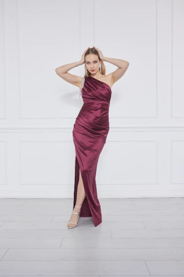 Alessa Dress Mürdüm 44
