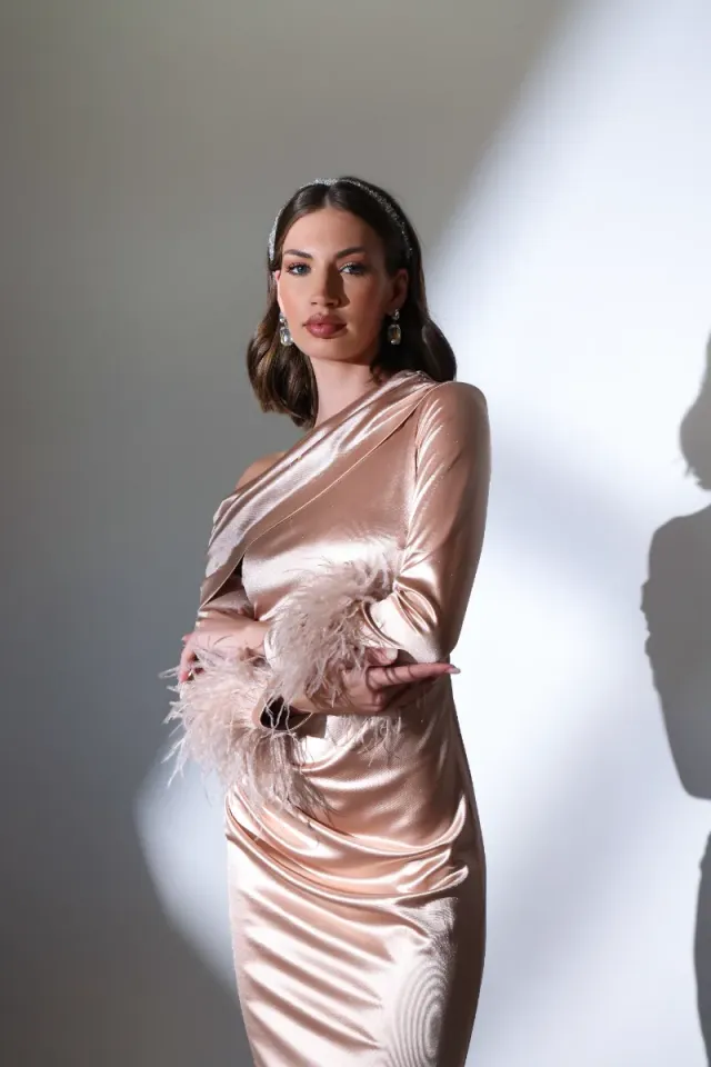 Belinda Dress Bej