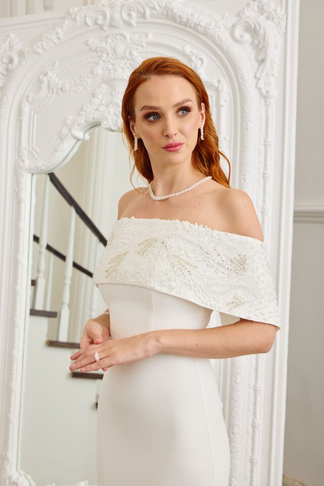 Elena Dress Beyaz 38