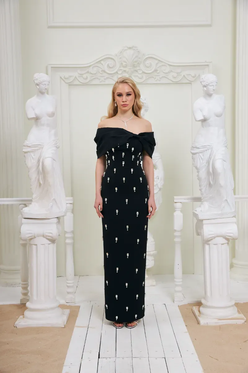 Caroline Dress Siyah