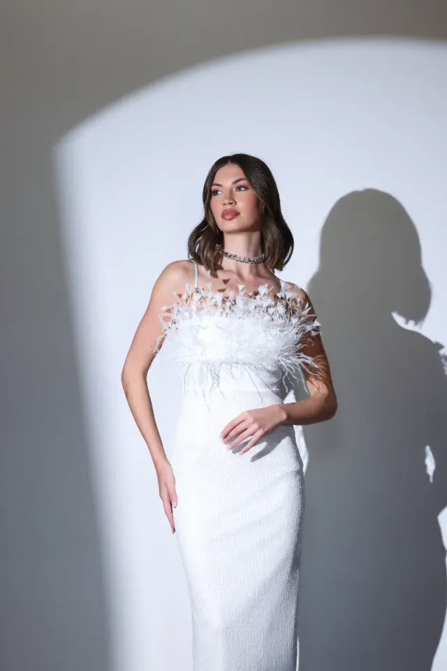 Diva Dress Beyaz