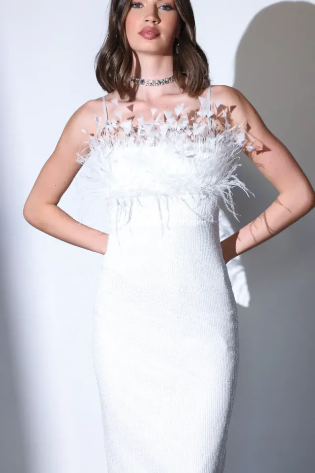 Diva Dress Beyaz