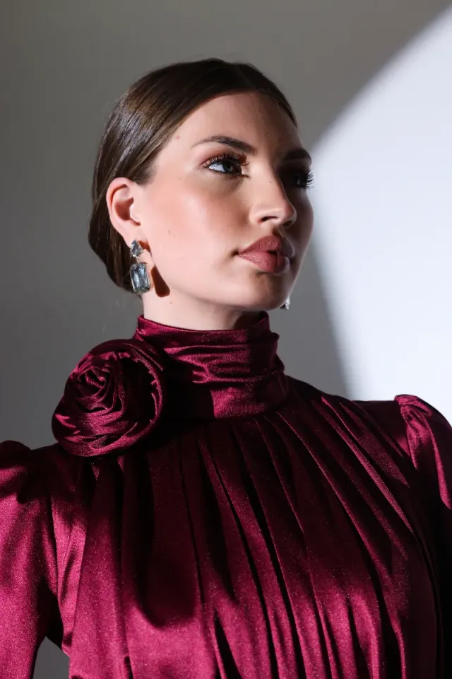 Jasmin Dress Mürdüm