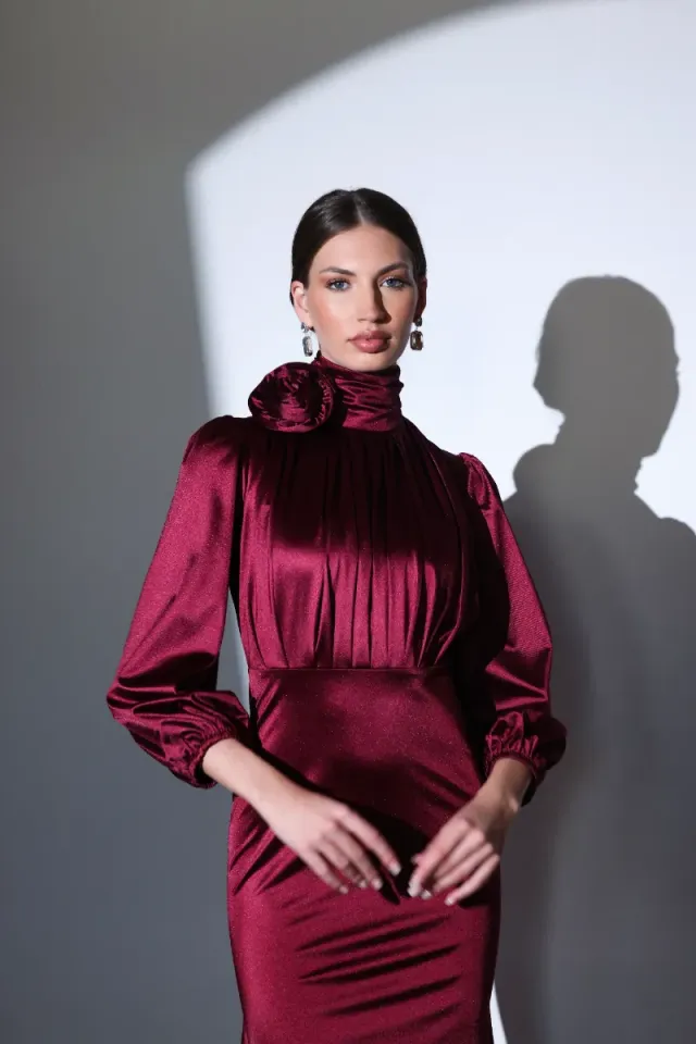 Jasmin Dress Mürdüm