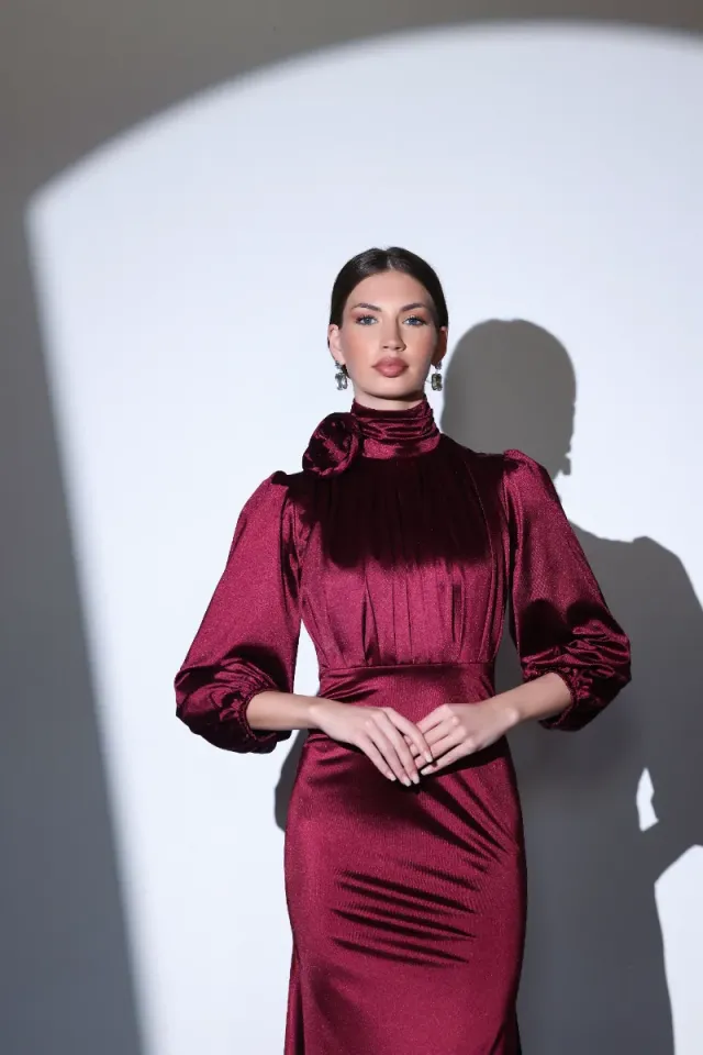 Jasmin Dress Mürdüm