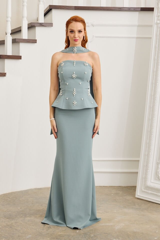 Clara Dress Yeşil