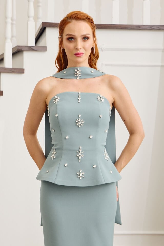 Clara Dress Yeşil