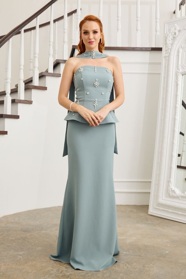 Clara Dress Yeşil