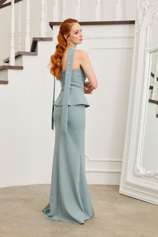 Clara Dress Yeşil