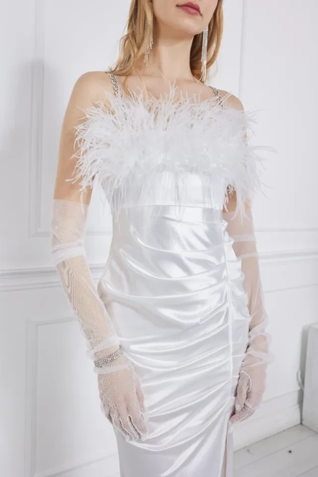 Linda Dress Beyaz