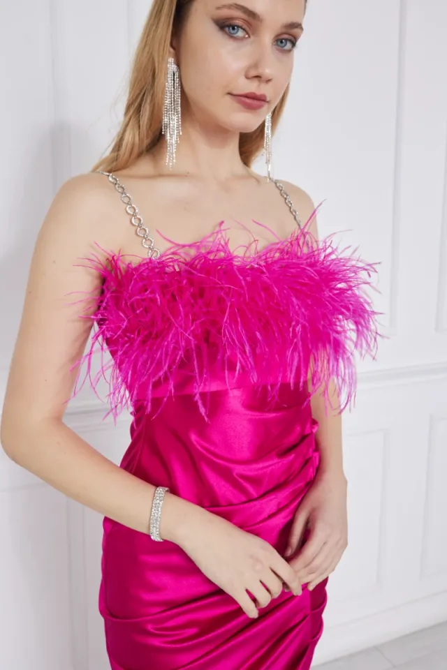 Linda Dress Fuşya