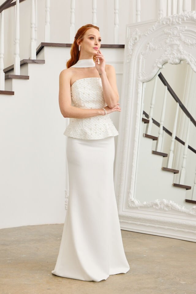 Luıza Dress Beyaz
