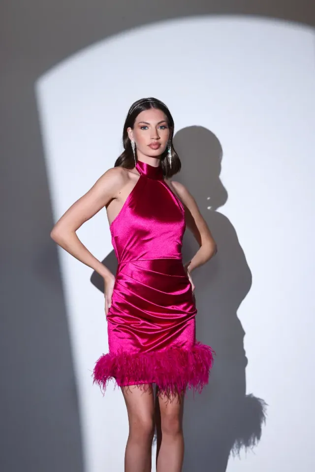 Stella Dress Fuşya