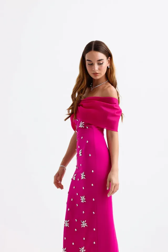 Valeria Dress Fuşya