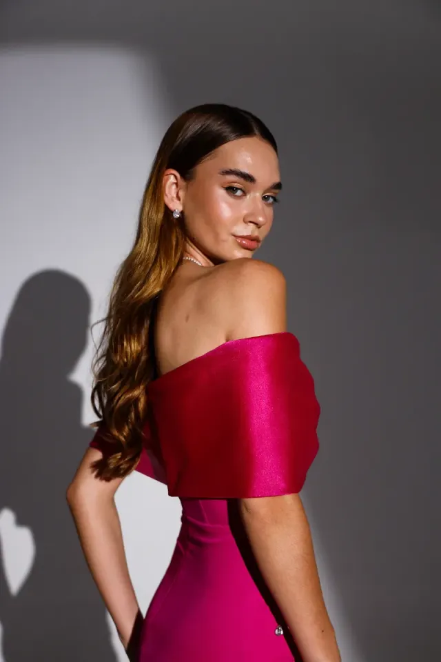 Valeria Dress Fuşya