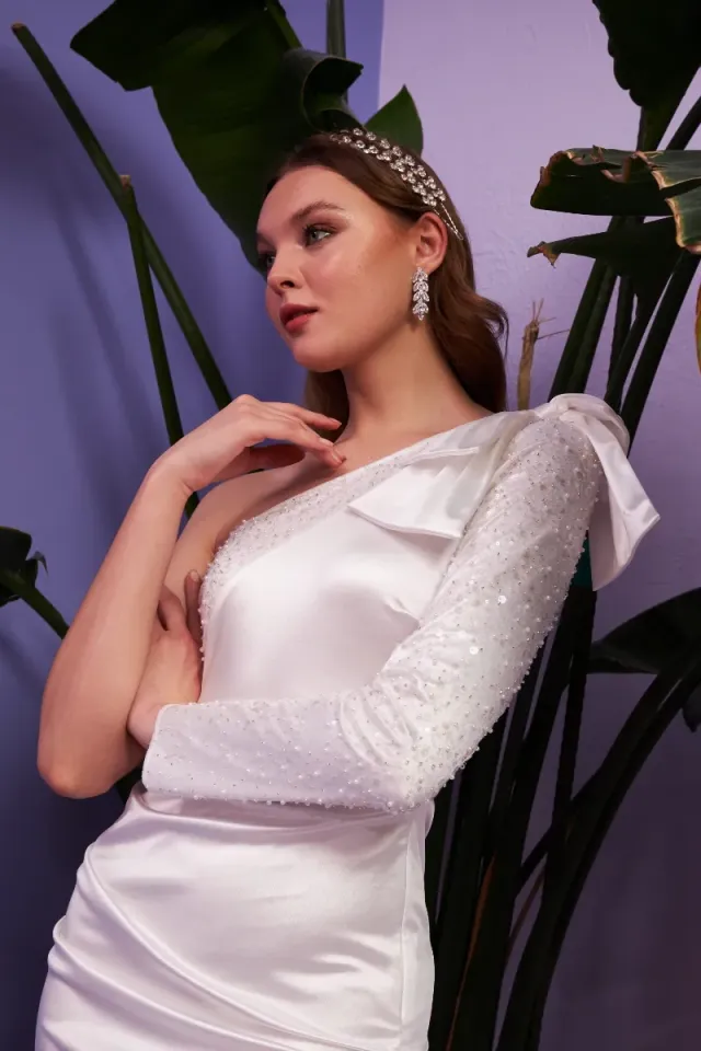 Adel Dress Beyaz 44