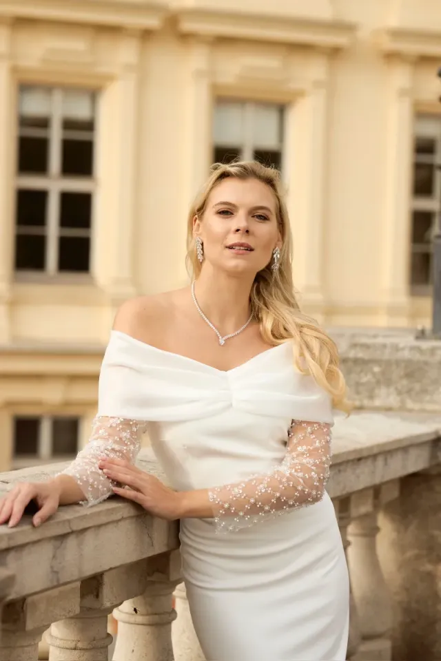 Angelina Dress Beyaz