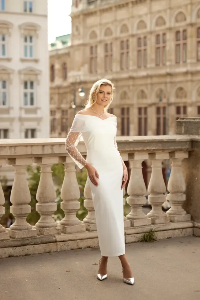 Angelina Dress Beyaz