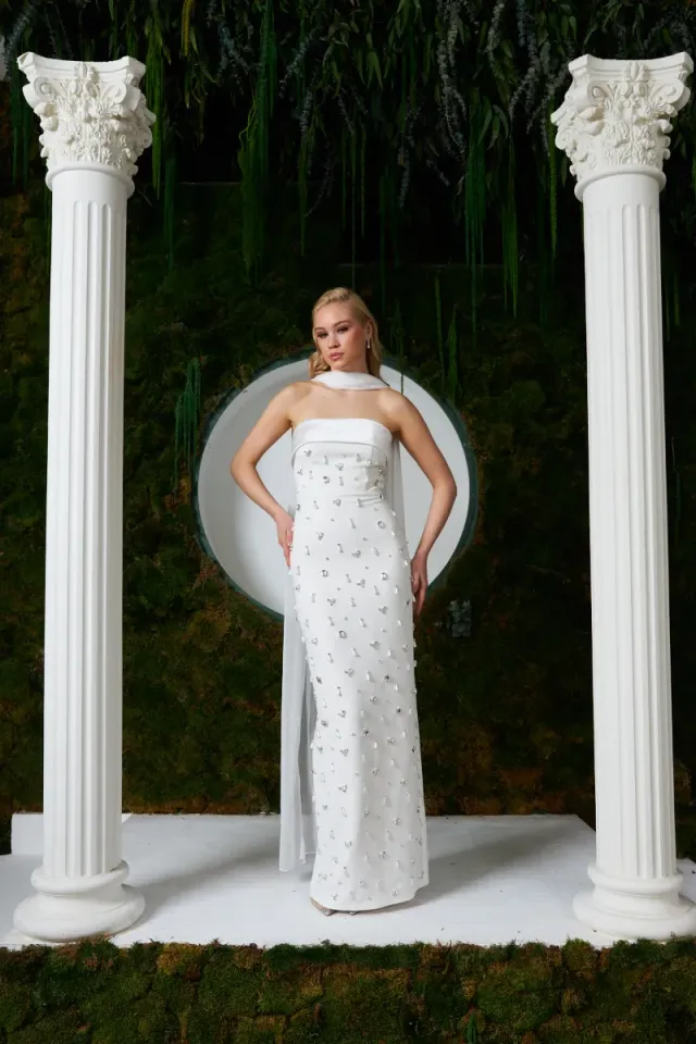 Ella Dress Beyaz
