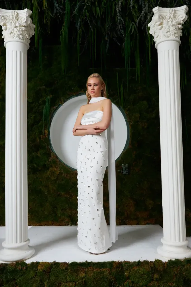 Ella Dress Beyaz