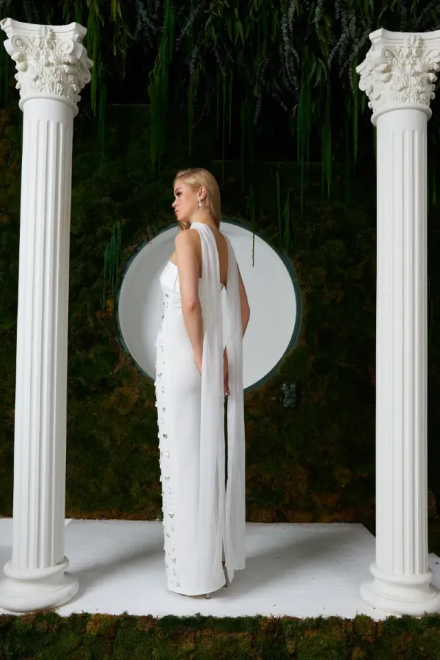 Ella Dress Beyaz