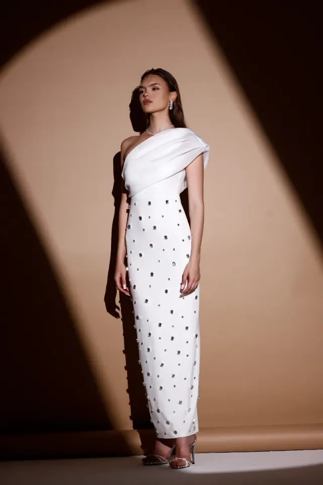 Julia Dress Beyaz 36