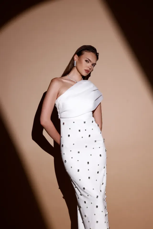 Julia Dress Beyaz 36