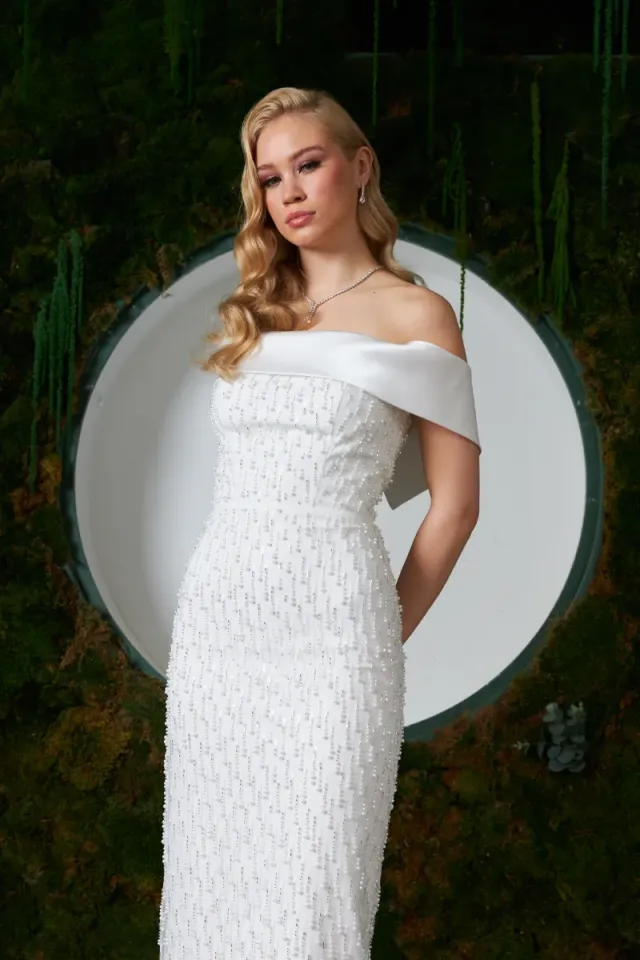 Liza Dress Beyaz