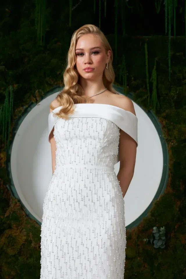 Liza Dress Beyaz