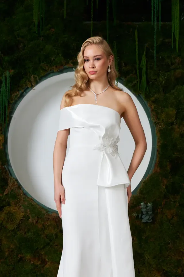 Perla Dress Beyaz