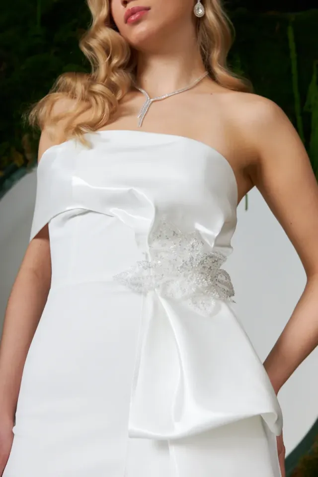 Perla Dress Beyaz