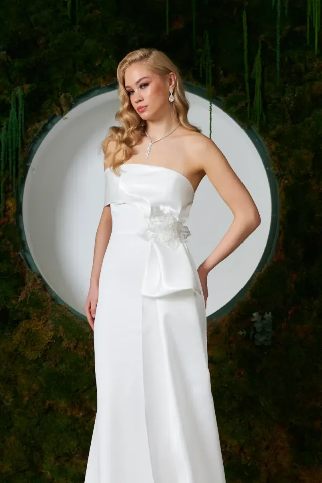 Perla Dress Beyaz