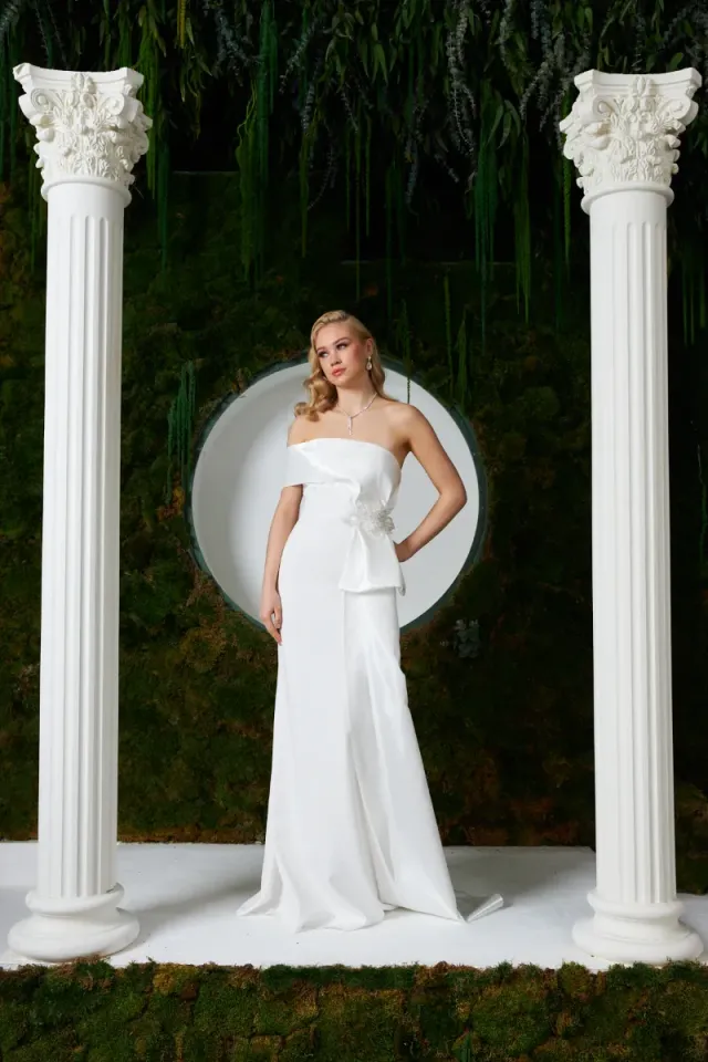 Perla Dress Beyaz
