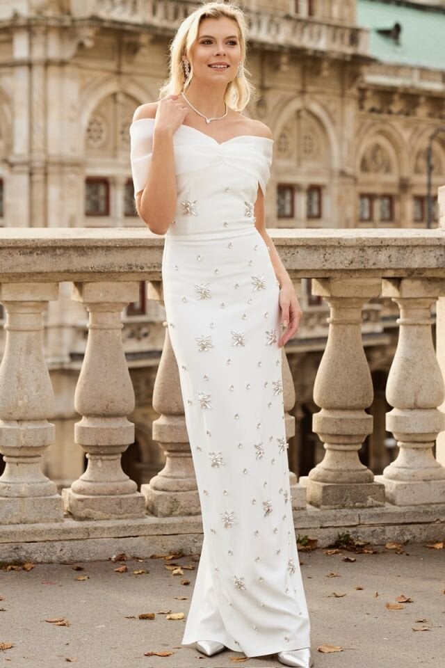 Valeria Dress Beyaz