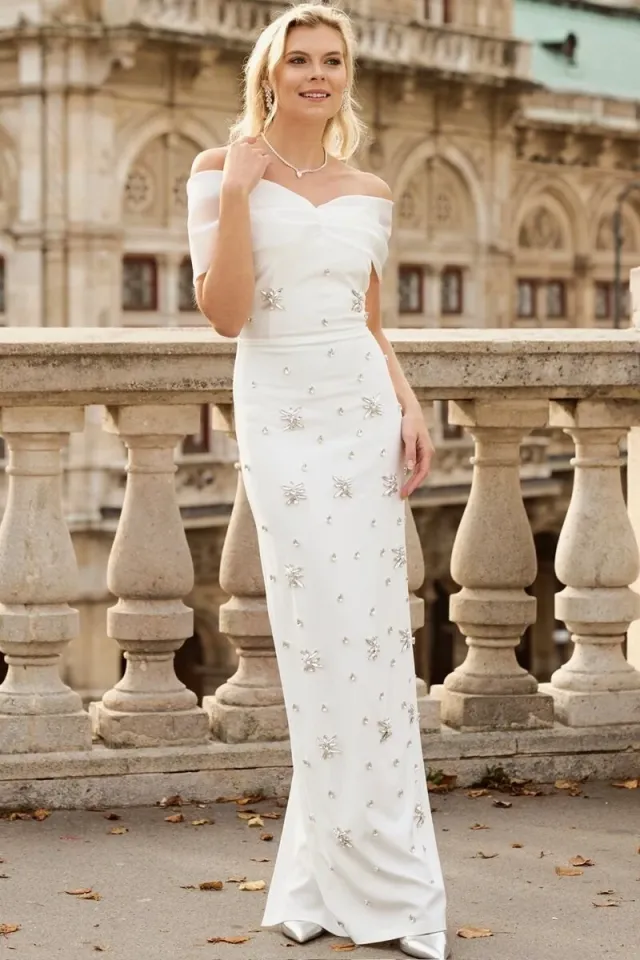 Valeria Dress Beyaz 44