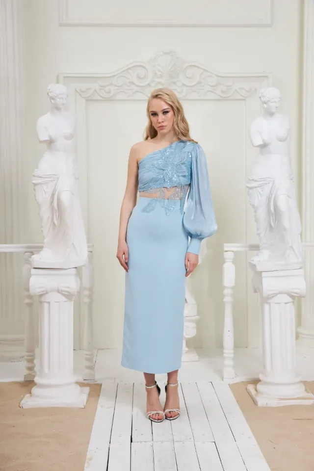 Loren Dress Mavi 44
